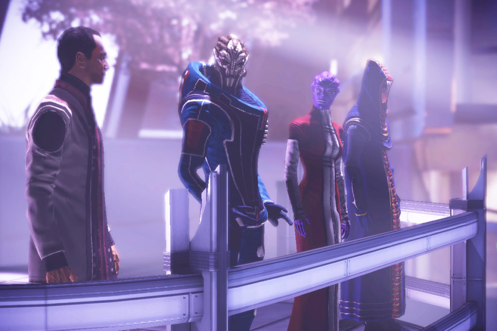 The Citadel Council in ME3