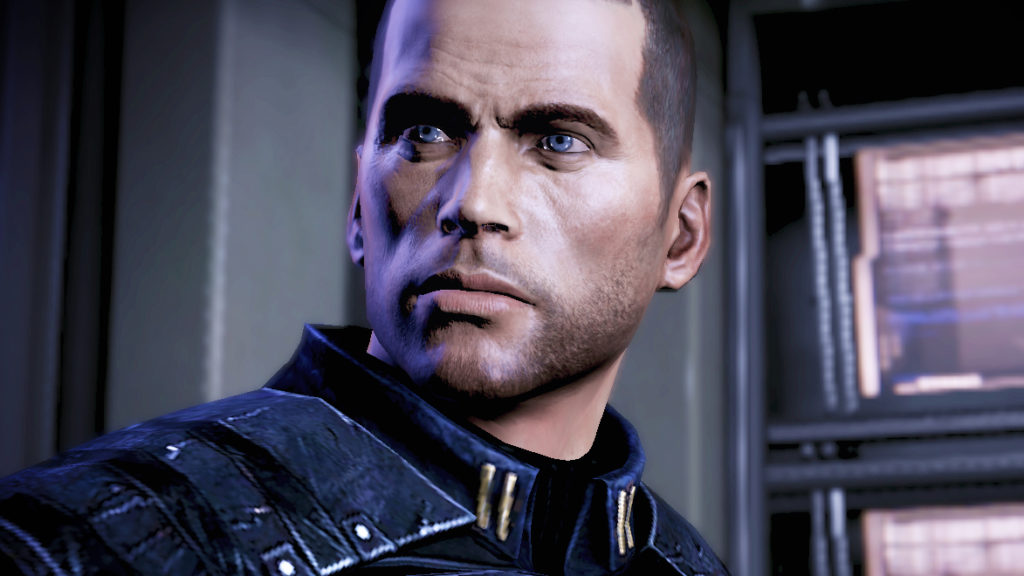 Male Shepard - Default Face in ME3